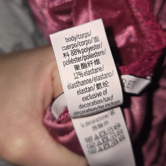 EUC SET OF 2 VICTORIA SECRET VELVET SEXY DOLL PAJAMAS SIZE XS PTP 18 - Picture 4 of 4